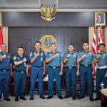 Siap Mendukung Tupoksi KSOP, Danlantamal IX Terima Courtesy Call Kepala KSOP Ambon di Mako Lantamal IX