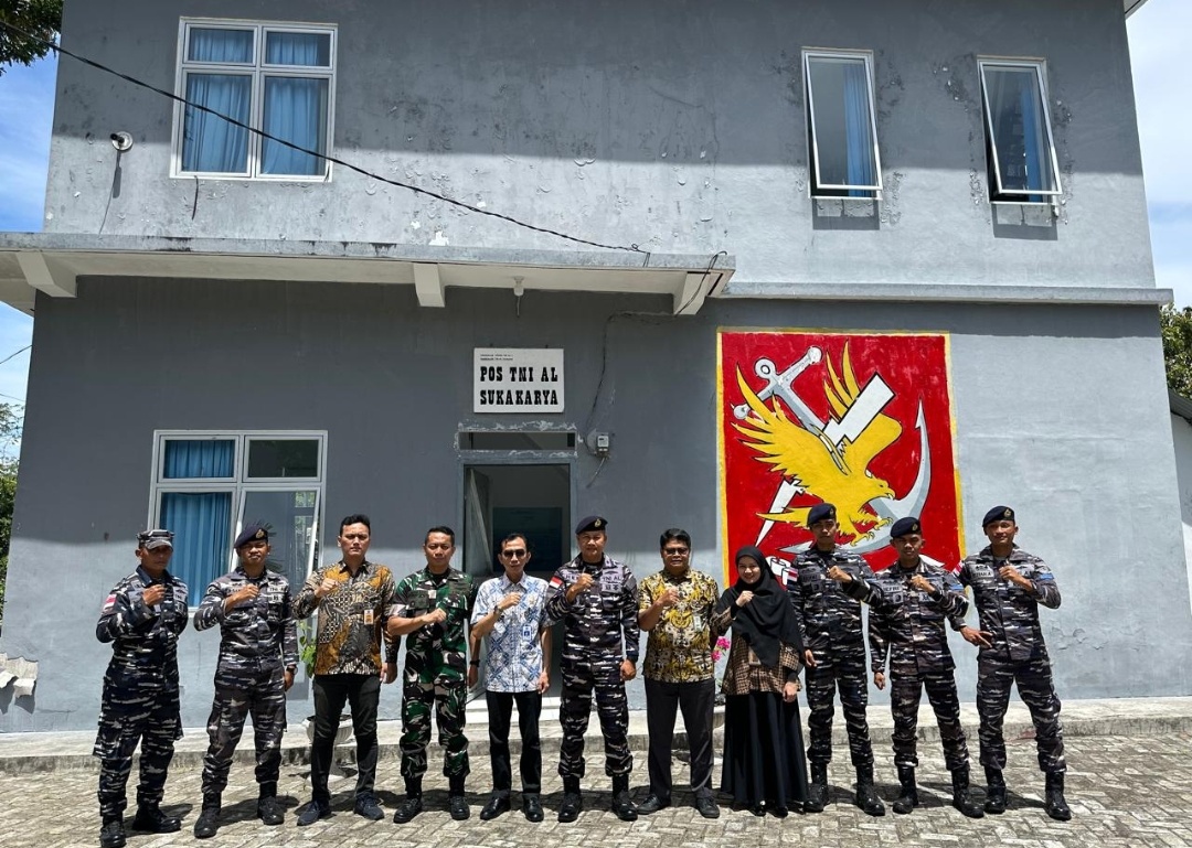 Lanal Sabang Terima Kunjungan Kerja BNPP
