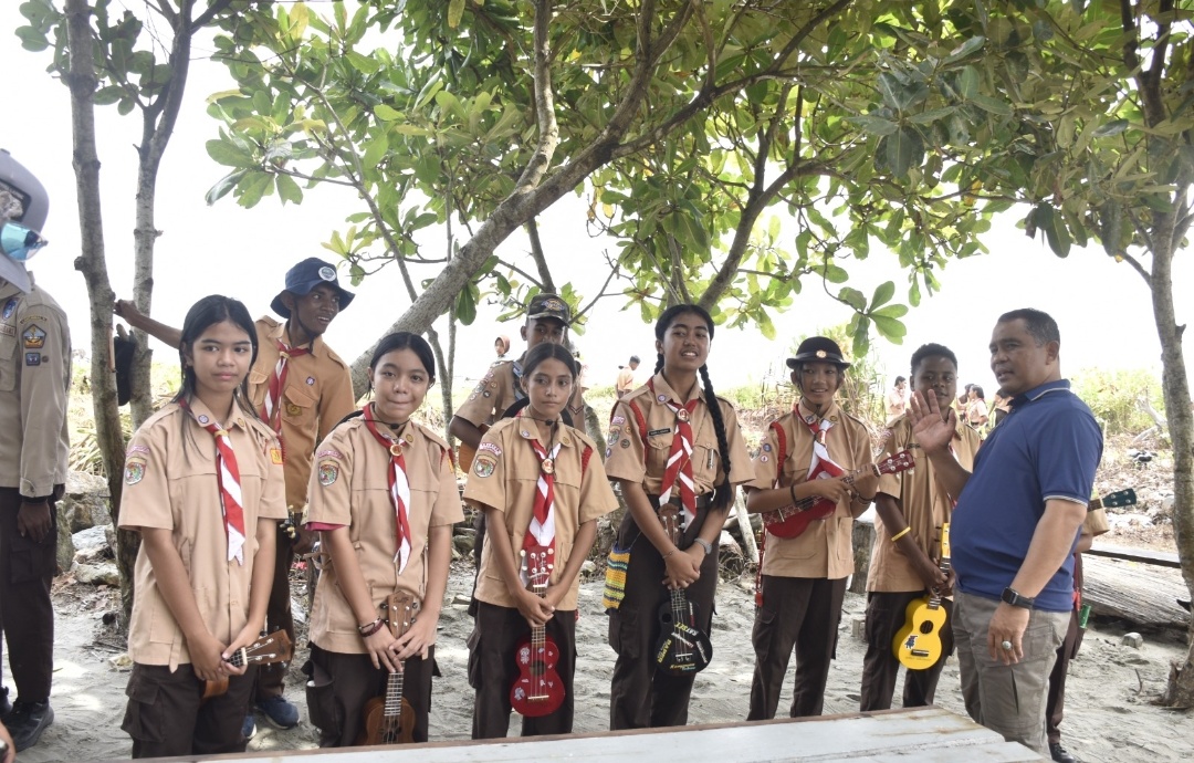 Saka Bahari dan Pramuka Kodaeral X, Membangun Karakter, Merajut Asa di Ujung Timur Nusantara