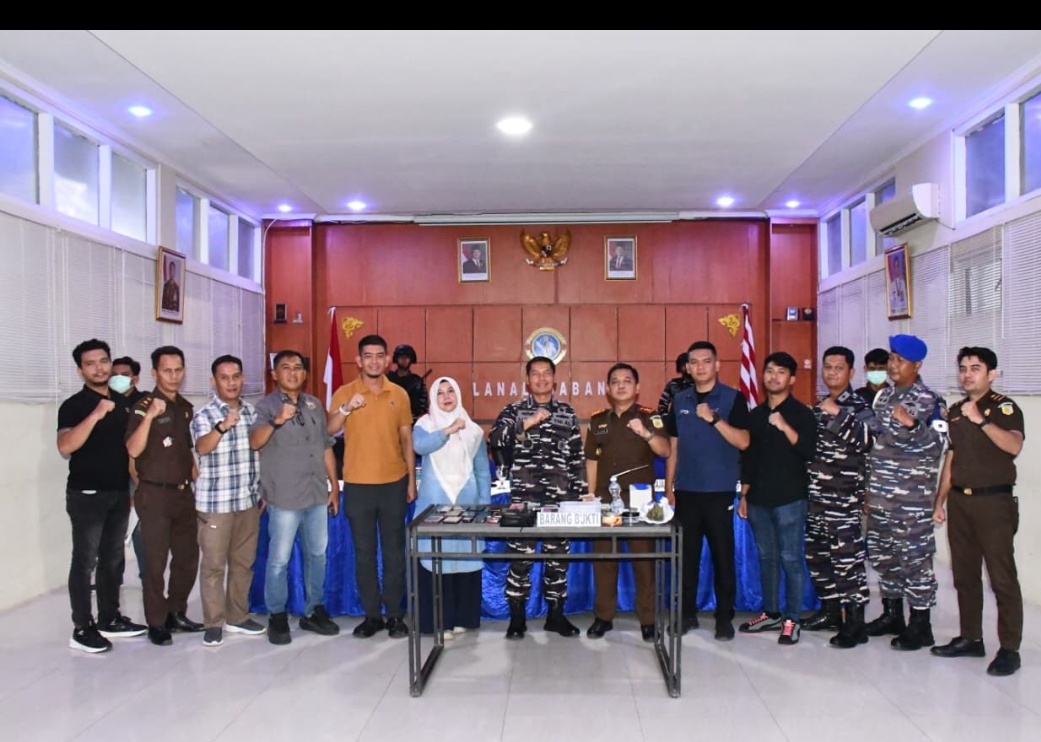 Lanal Sabang Bersama BNN Kota Sabang Laksanakan Penindakan Hukum Terhadap Rumah Diduga Pengedar Narkoba